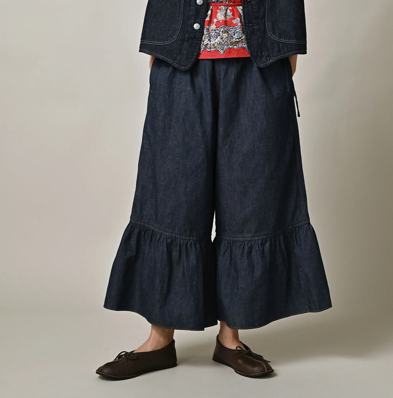 45R(フォーティファイブアール) |ONEONE 宝物のラッパーパンツ（インディゴ）