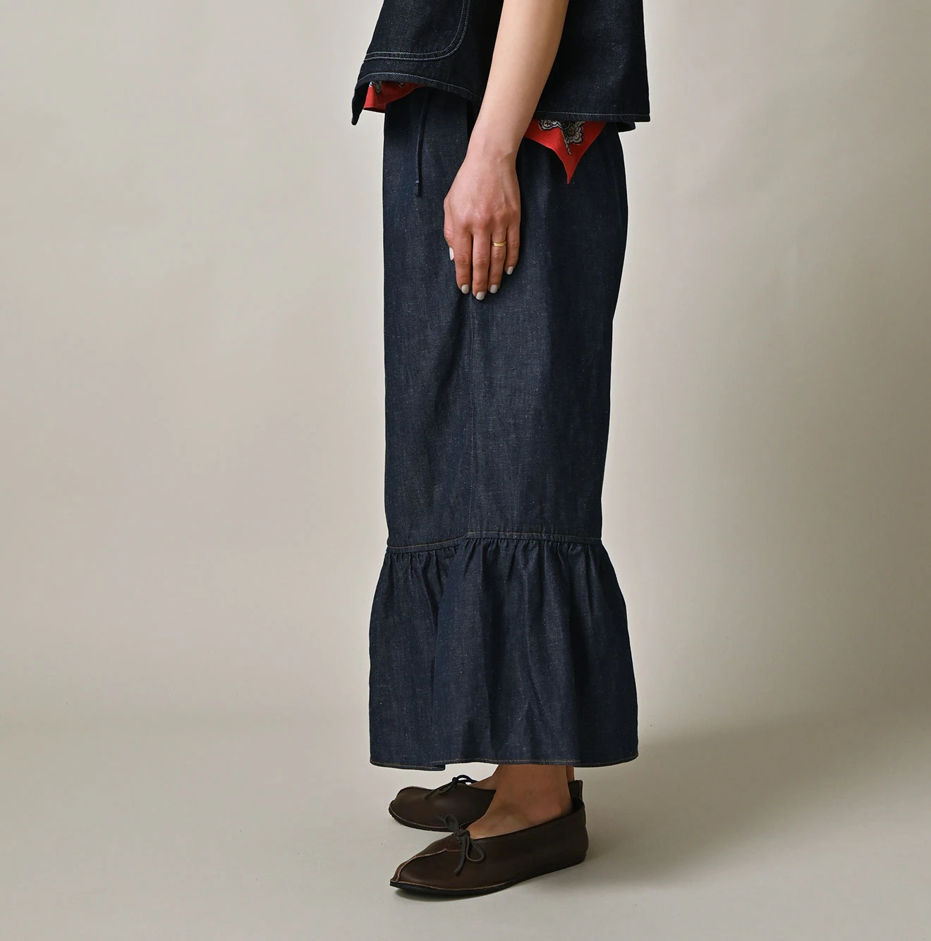 45R(フォーティファイブアール) |ONEONE 宝物のラッパーパンツ（インディゴ）