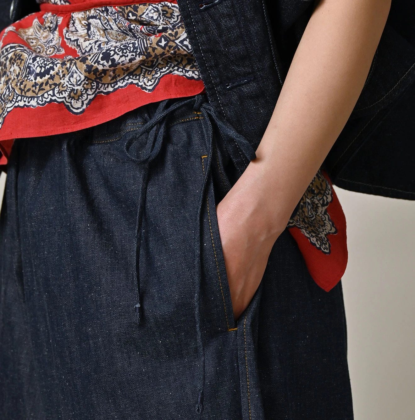 45R(フォーティファイブアール) |ONEONE 宝物のラッパーパンツ（インディゴ）