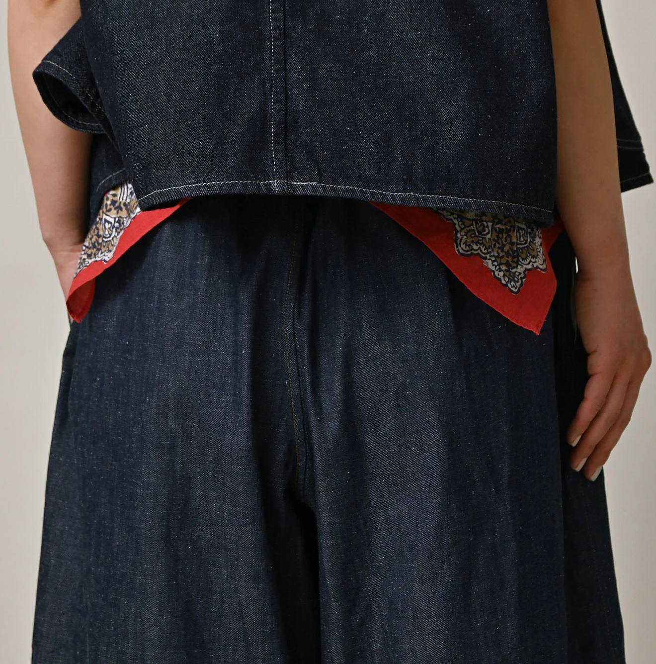 45R(フォーティファイブアール) |ONEONE 宝物のラッパーパンツ（インディゴ）