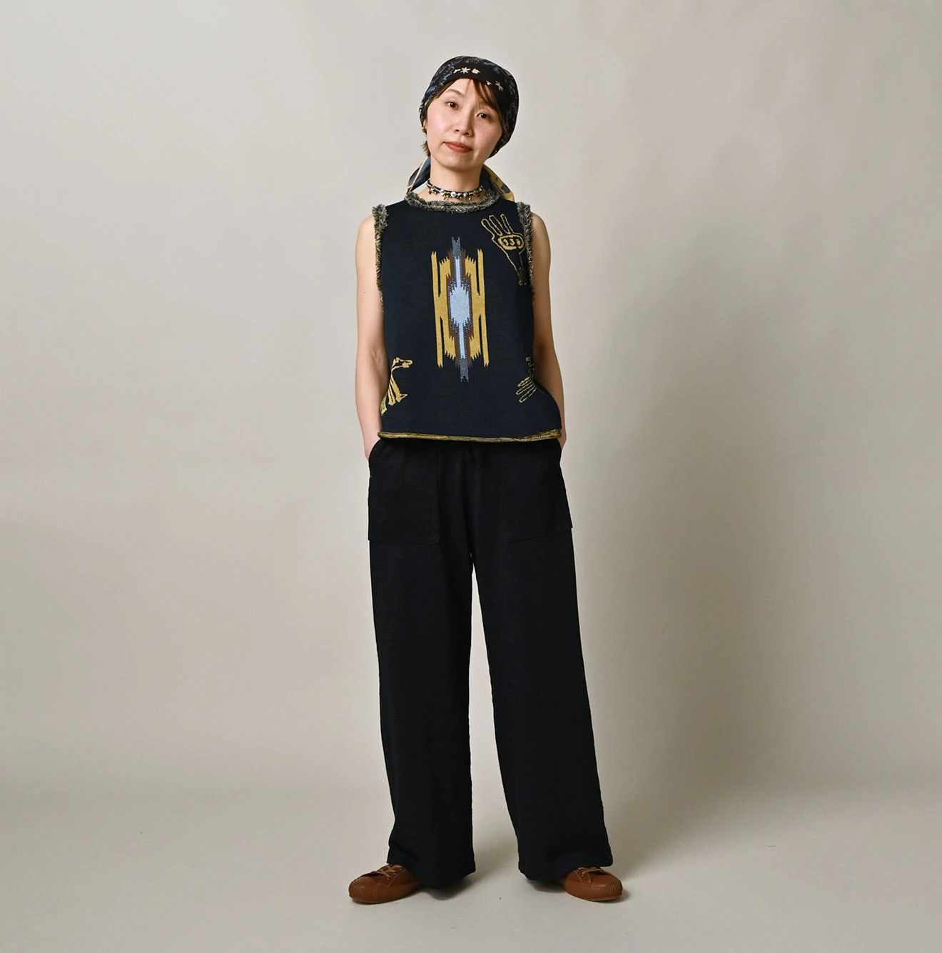 45R(フォーティファイブアール) |ONEONE 宝物のイージーパンツ（インディゴ）