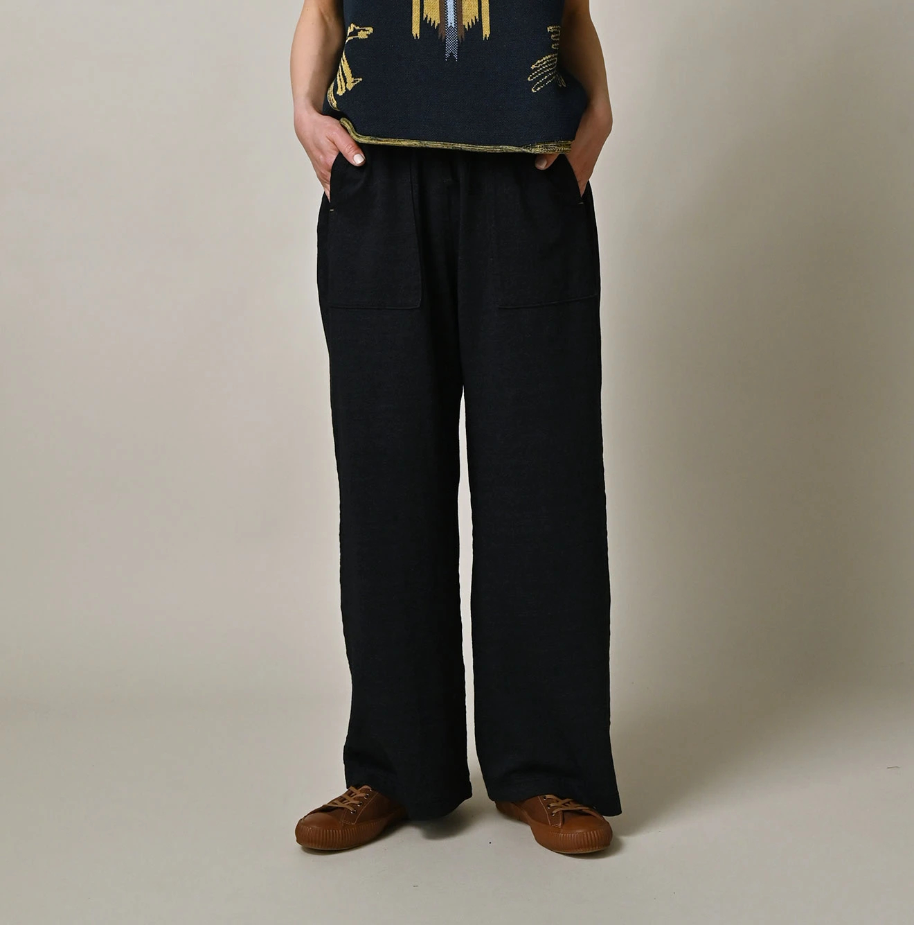 45R(フォーティファイブアール) |ONEONE 宝物のイージーパンツ（インディゴ）