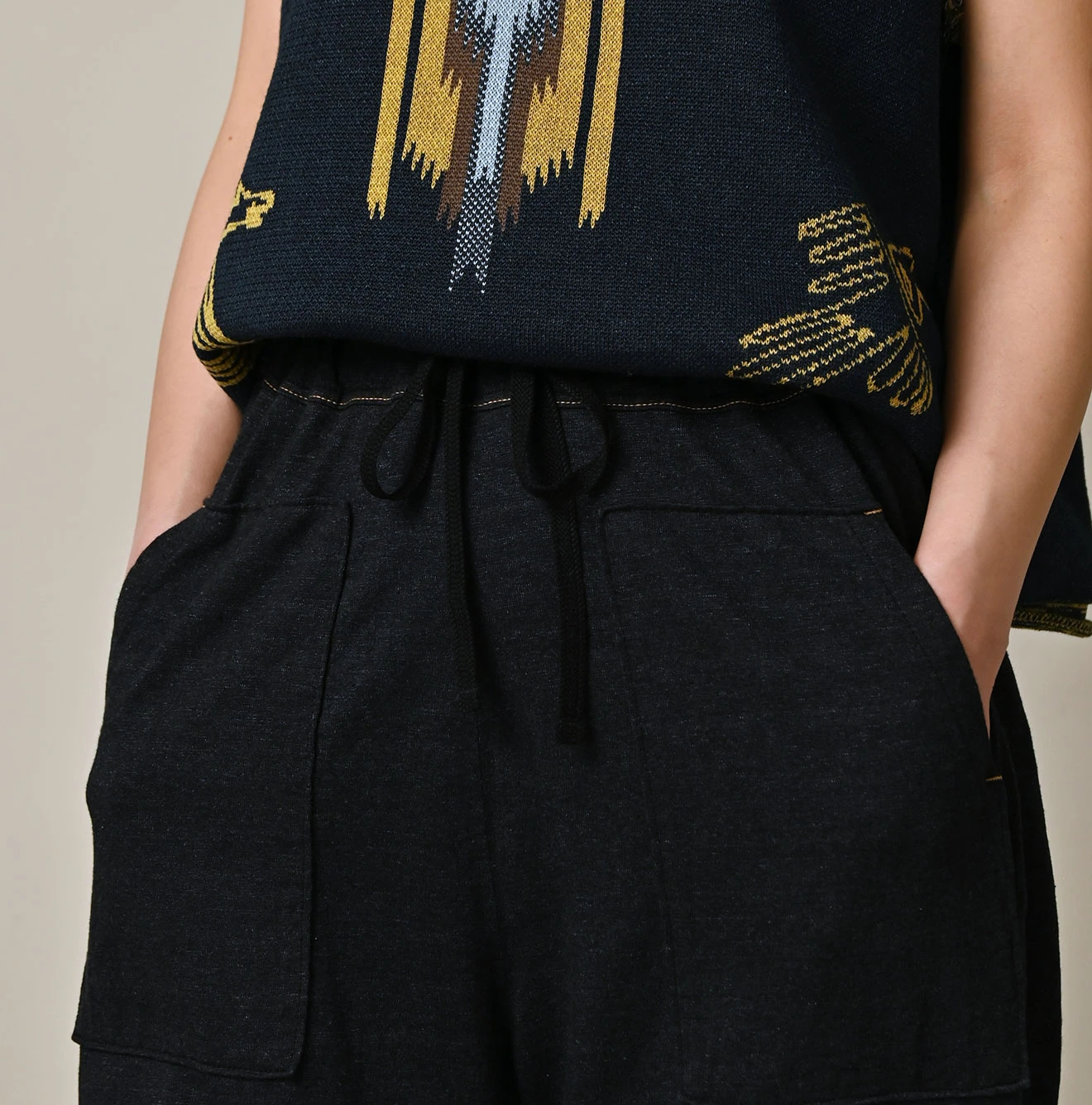 45R(フォーティファイブアール) |ONEONE 宝物のイージーパンツ（インディゴ）