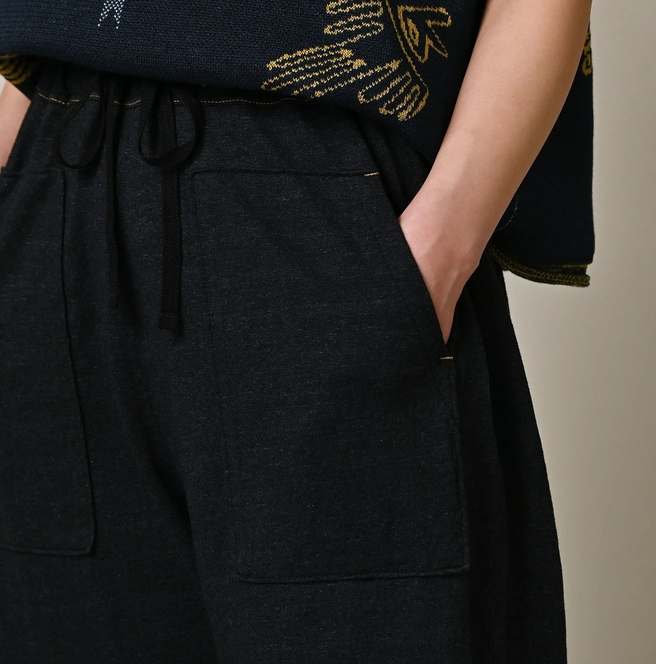 45R(フォーティファイブアール) |ONEONE 宝物のイージーパンツ（インディゴ）