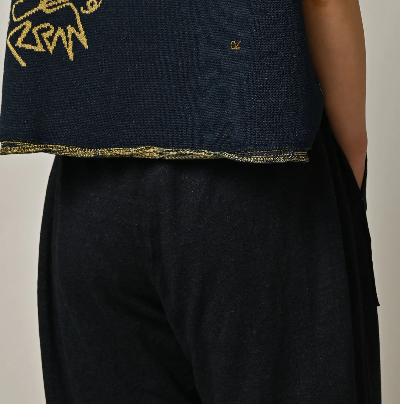 45R(フォーティファイブアール) |ONEONE 宝物のイージーパンツ（インディゴ）