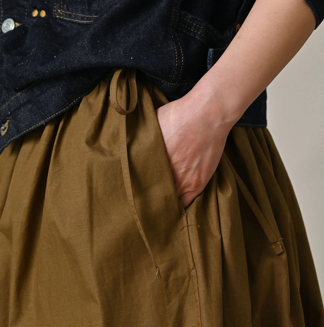 45R(フォーティファイブアール) |ONEONE 宝物のイージーギャザースカート