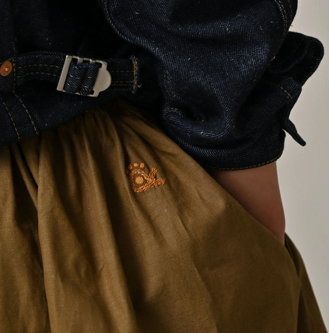 45R(フォーティファイブアール) |ONEONE 宝物のイージーギャザースカート