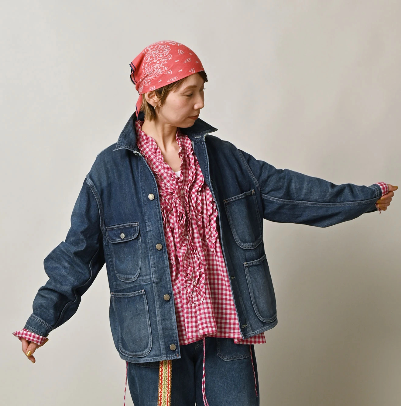 45R(フォーティファイブアール) |9.4オンスデニムの908オーシャンカバーオール（重）