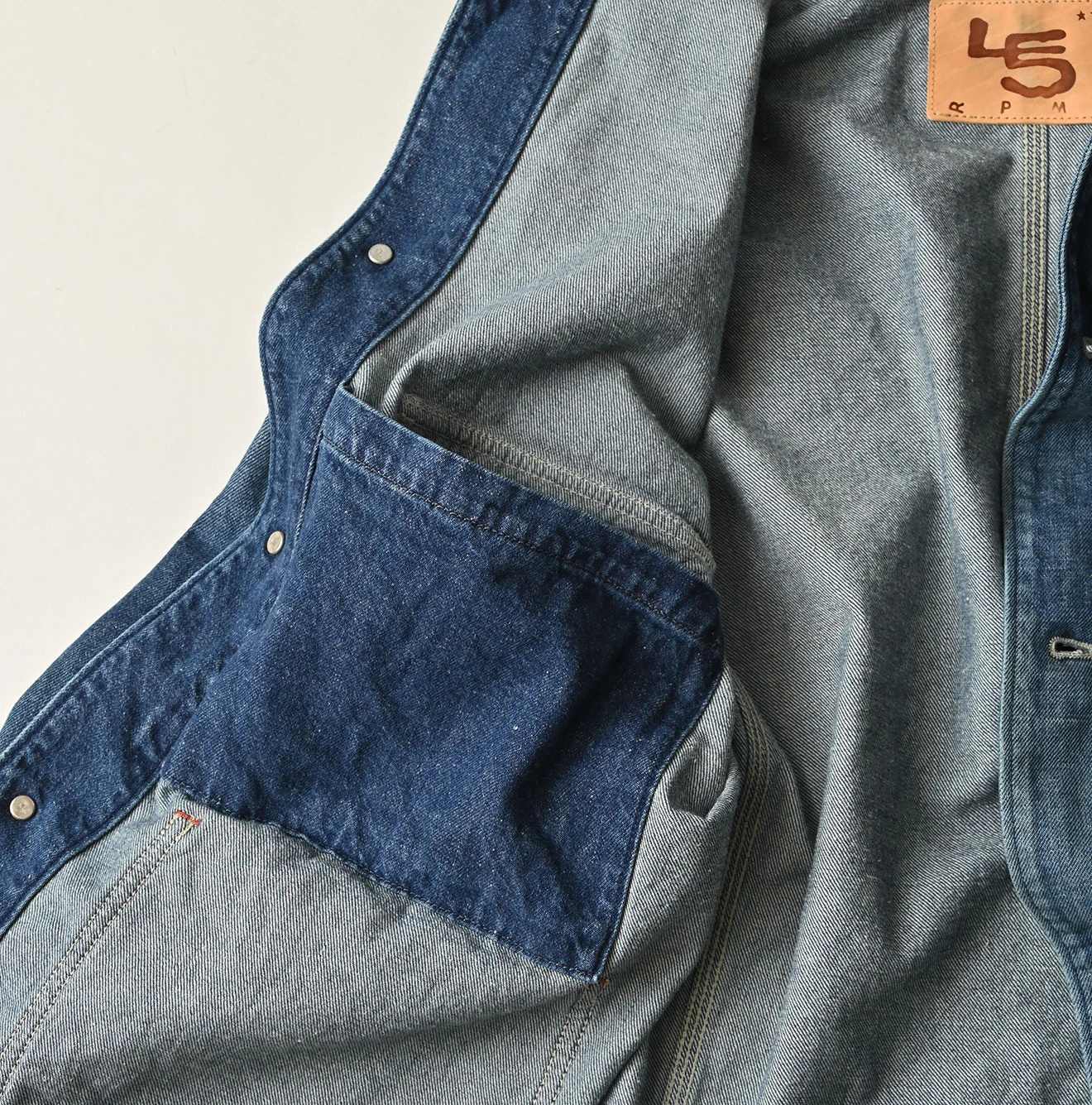 45R(フォーティファイブアール) |9.4オンスデニムの908オーシャンカバーオール（重）