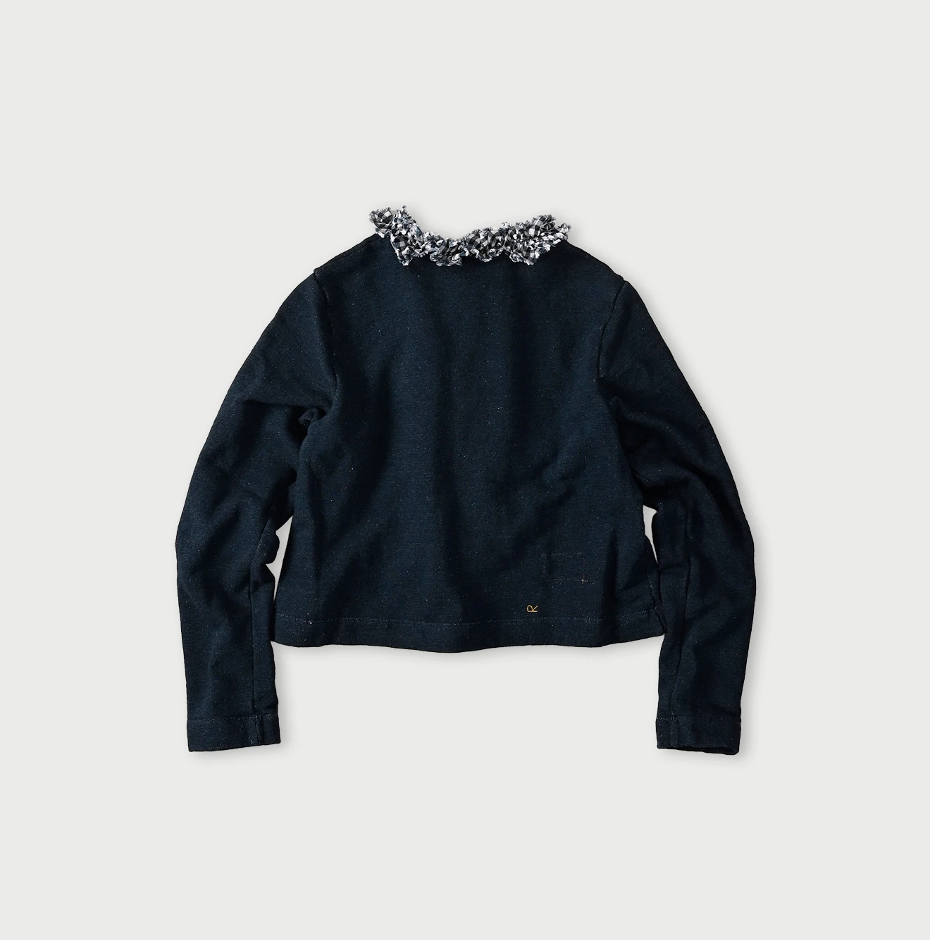 45R(フォーティファイブアール) |ミックスフリル×裏毛のボレロ