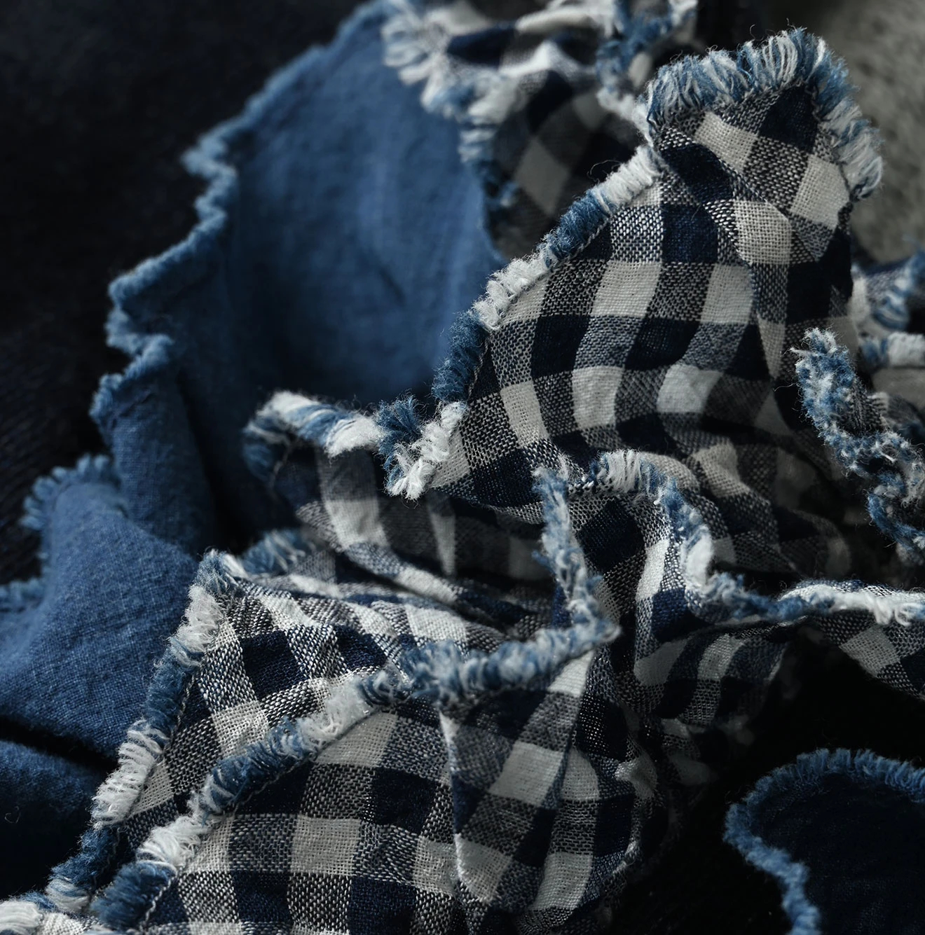 45R(フォーティファイブアール) |ミックスフリル×裏毛のボレロ