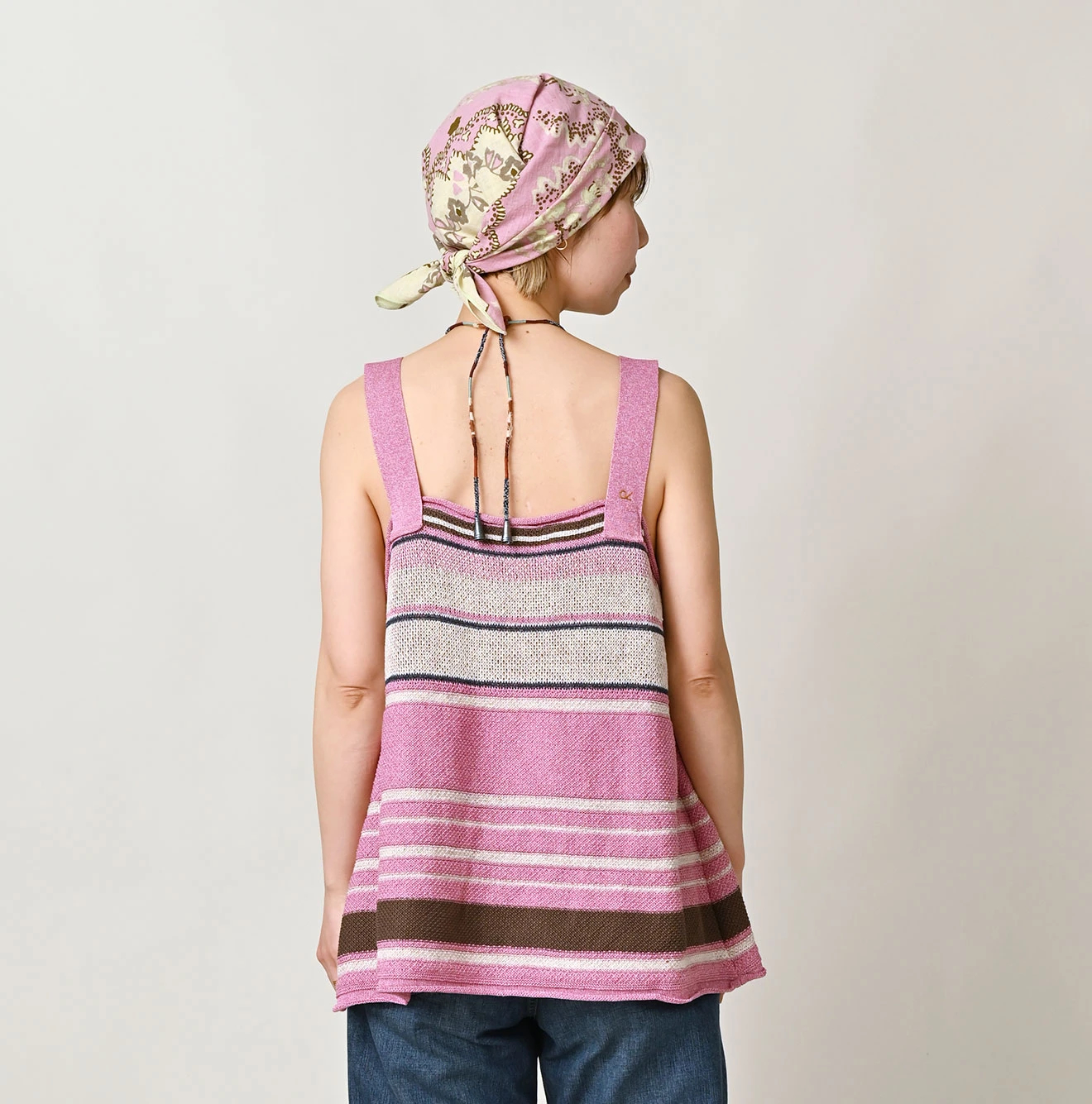 45R(フォーティファイブアール) |ネイティブギマジャカードのキャミソール