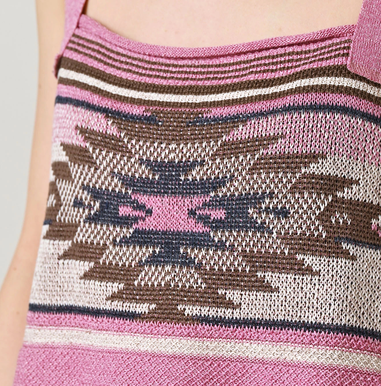 45R(フォーティファイブアール) |ネイティブギマジャカードのキャミソール