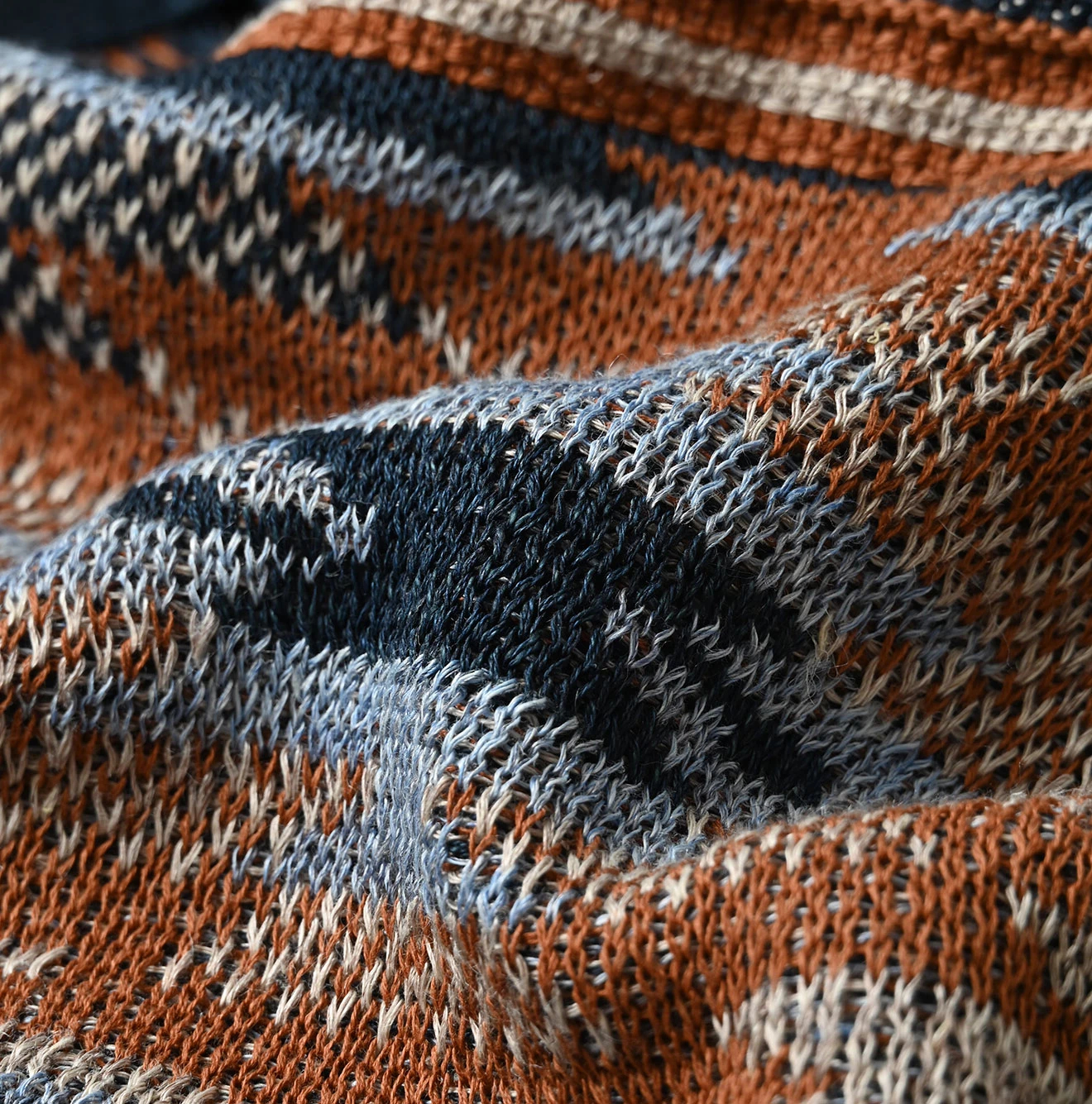 45R(フォーティファイブアール) |ネイティブギマジャカードのキャミ（インディゴ）