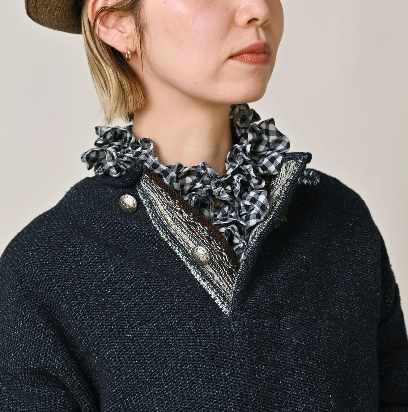 45R(フォーティファイブアール) |ニットソーの馬セーター（インディゴ）