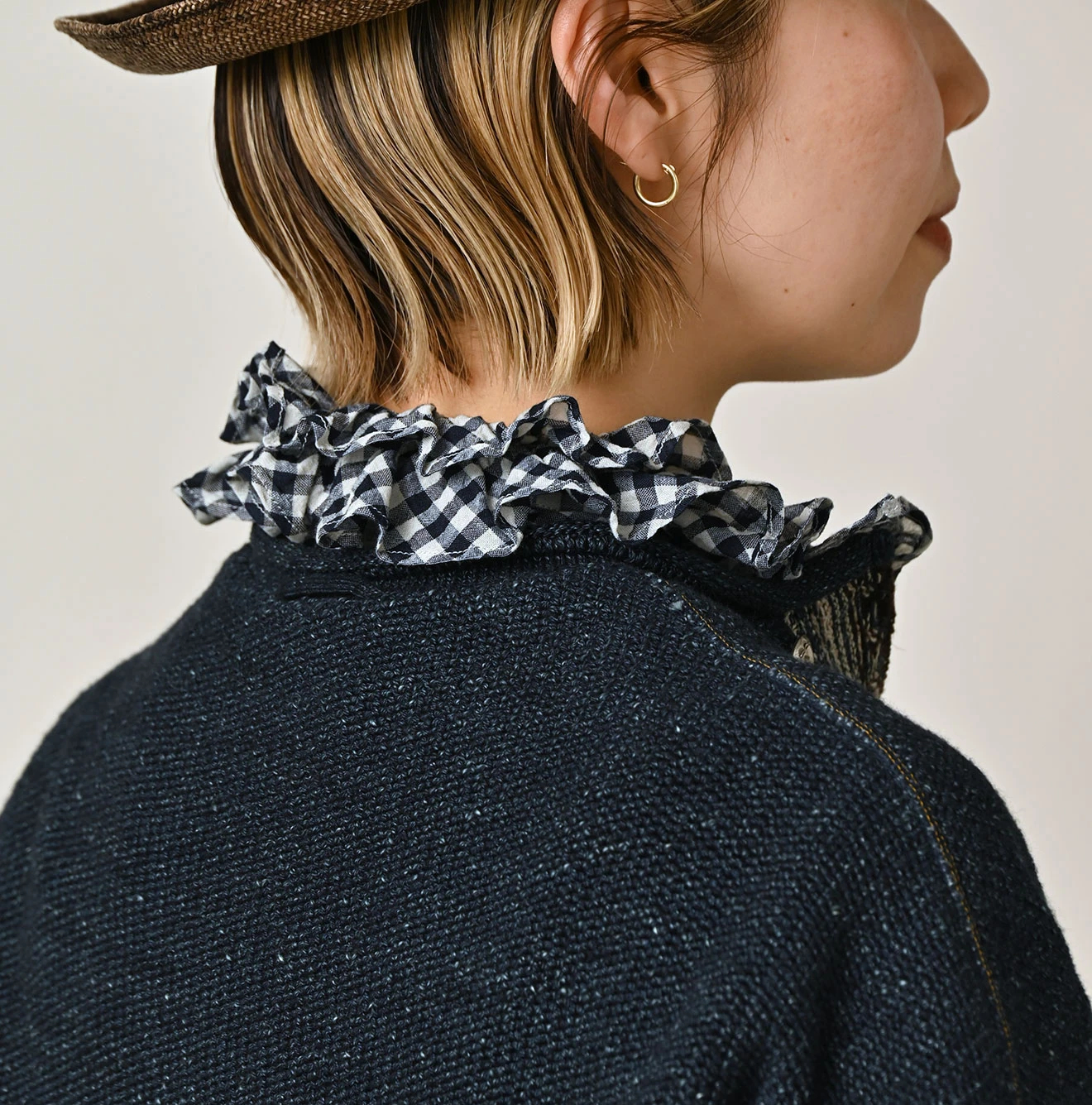 45R(フォーティファイブアール) |ニットソーの馬セーター（インディゴ）