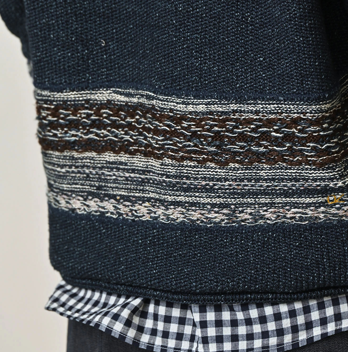 45R(フォーティファイブアール) |ニットソーの馬セーター（インディゴ）