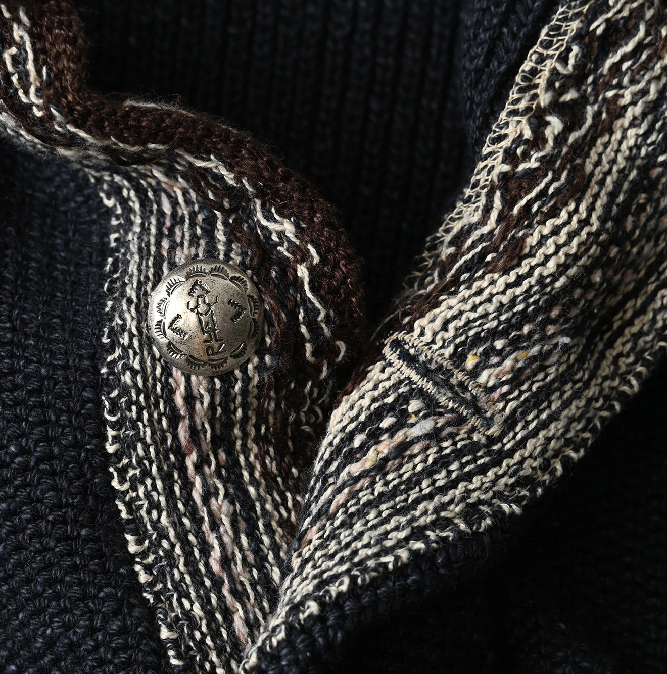 45R(フォーティファイブアール) |ニットソーの馬セーター（インディゴ）