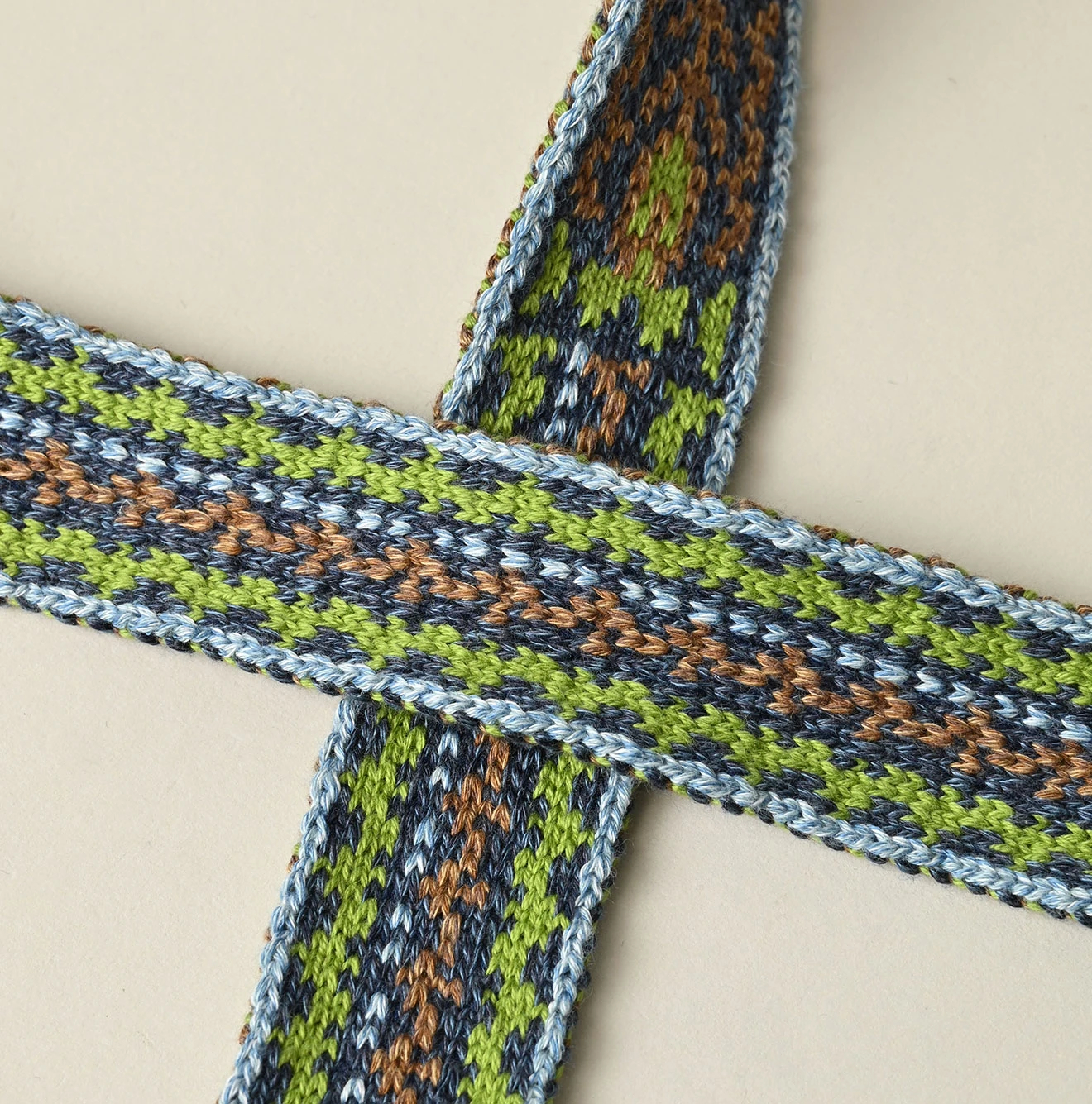 45R(フォーティファイブアール) |ヒッピージャカードのニットベルト