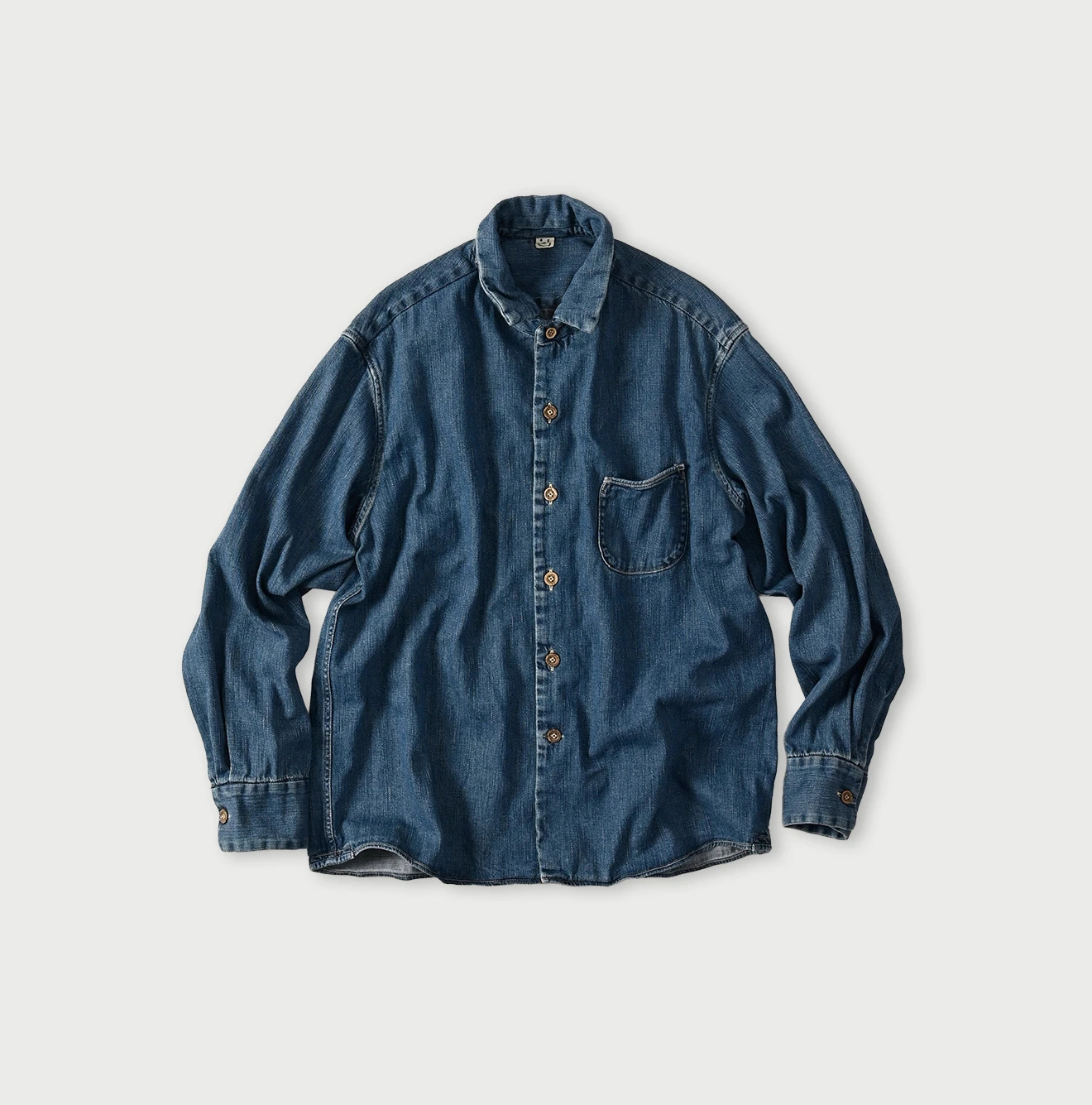 45R(フォーティファイブアール) |45プチデニムの908マーチャルシャツ（インディゴ）