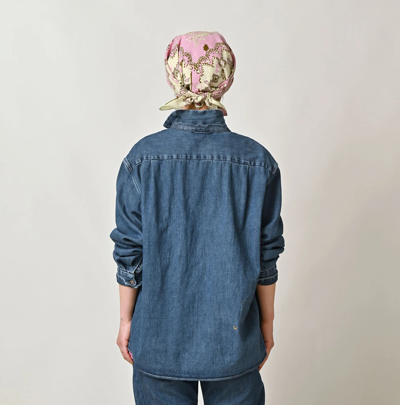 45R(フォーティファイブアール) |45プチデニムの908マーチャルシャツ（インディゴ）