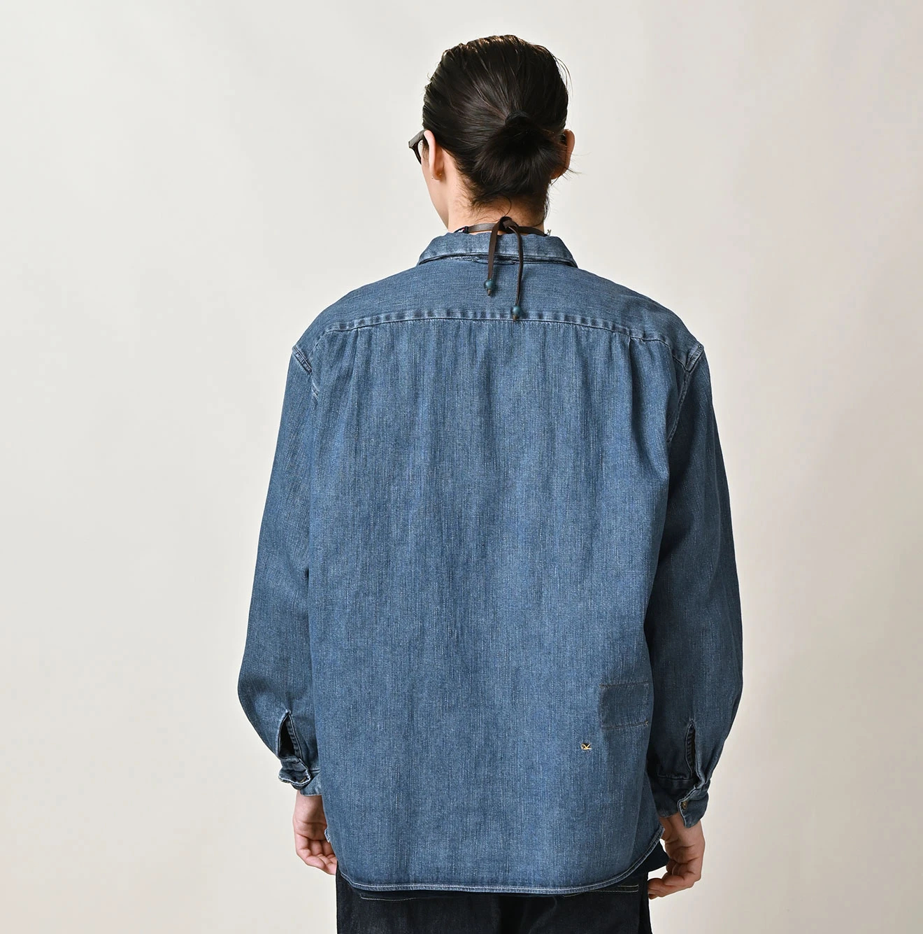 45R(フォーティファイブアール) |45プチデニムの908マーチャルシャツ（インディゴ）