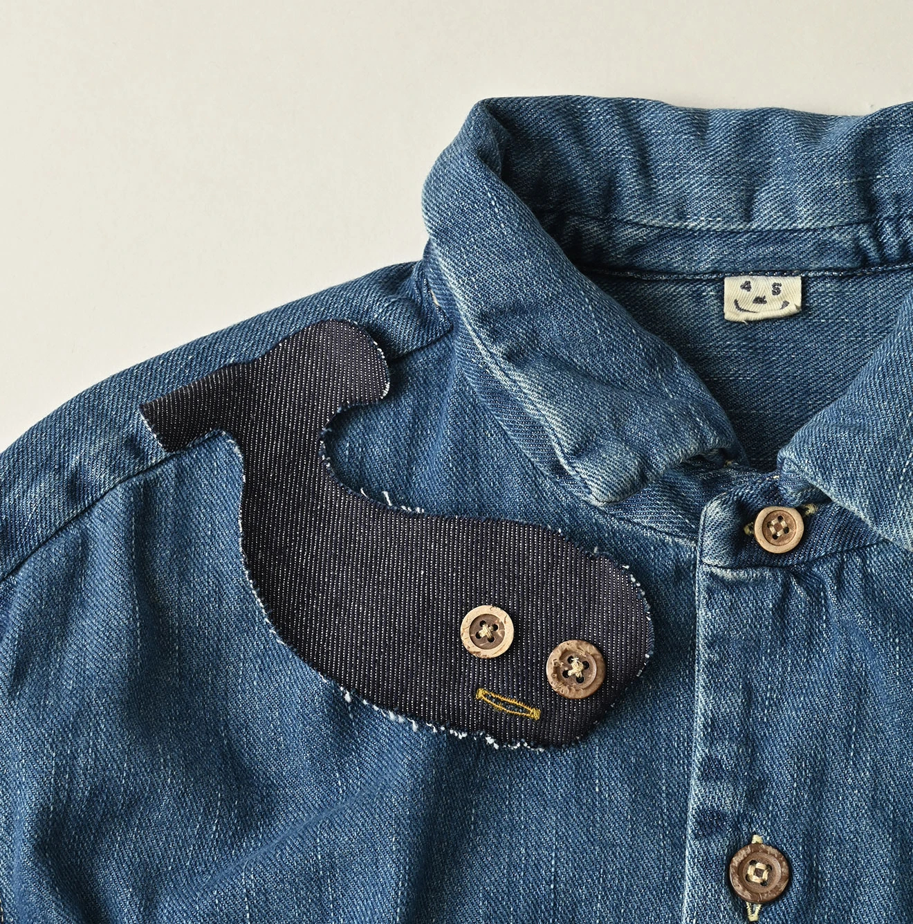 45R(フォーティファイブアール) |45プチデニムの908マーチャルシャツ（インディゴ）