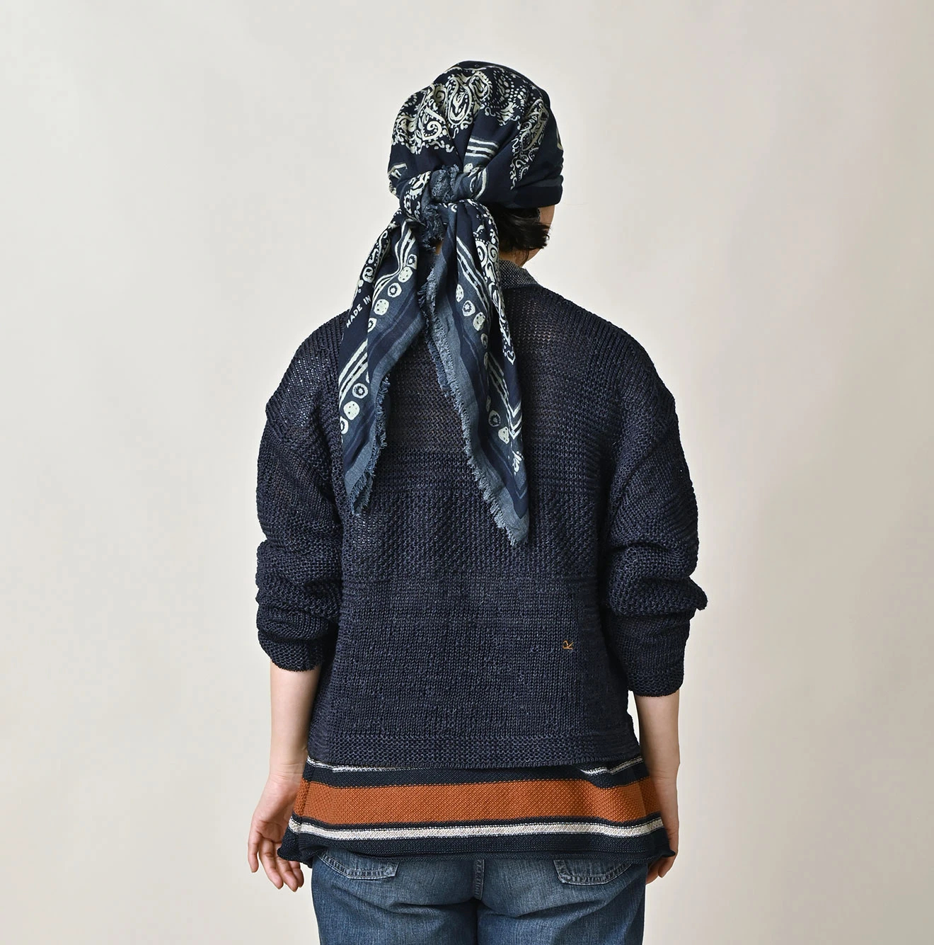 45R(フォーティファイブアール) |リネンギマのパッチワークヘンリー