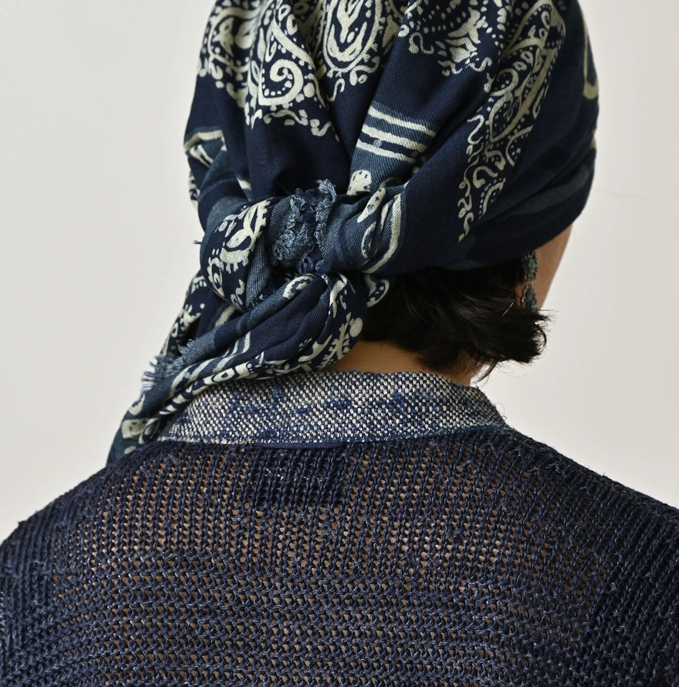 45R(フォーティファイブアール) |リネンギマのパッチワークヘンリー