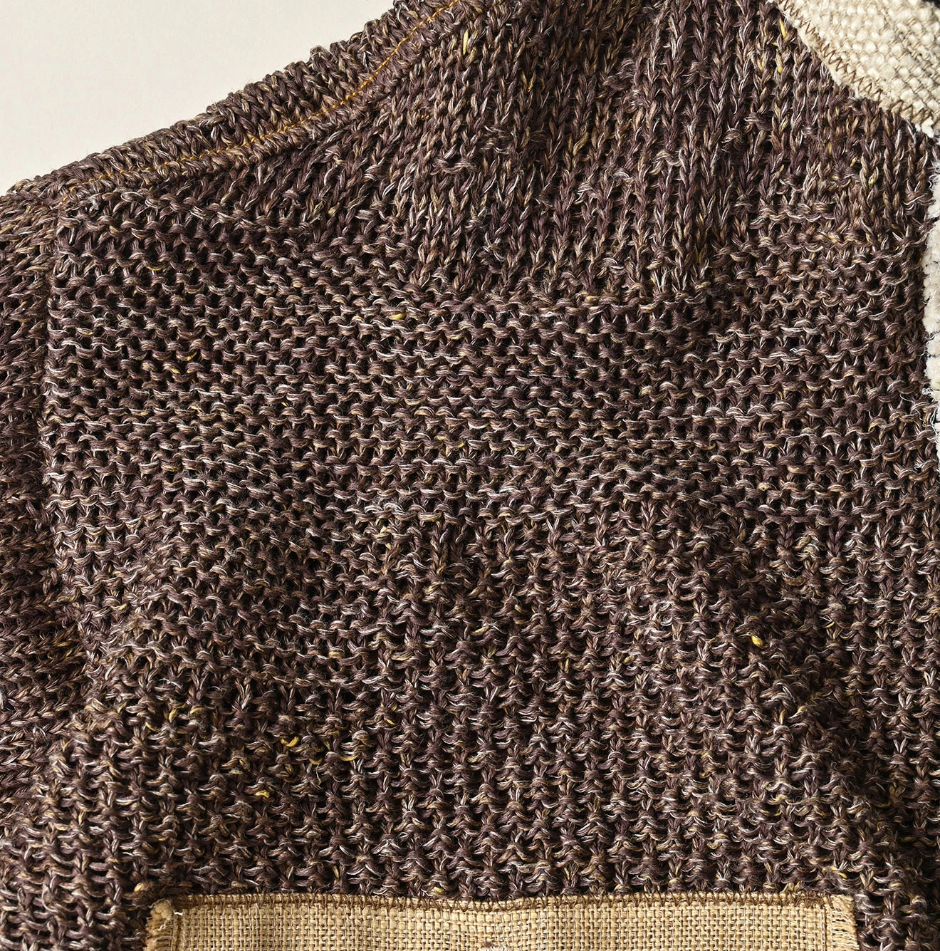 45R(フォーティファイブアール) |リネンギマのパッチワークヘンリー