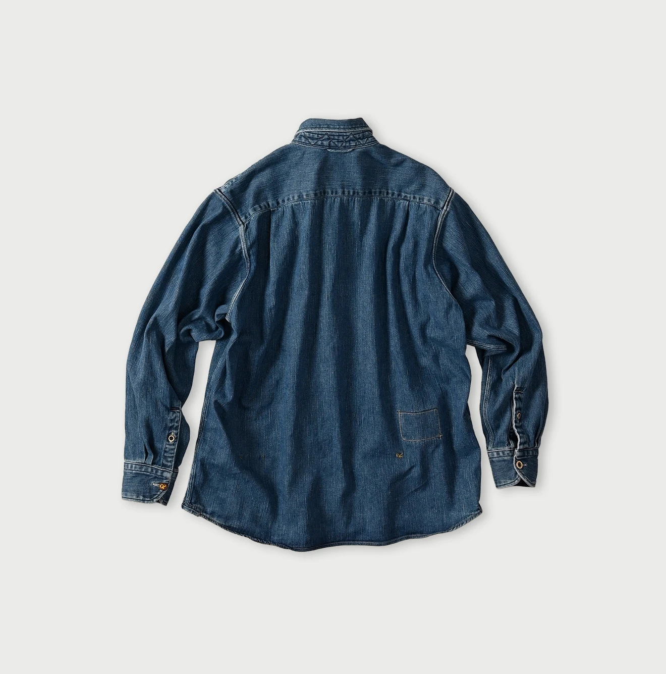 45R(フォーティファイブアール) |45プチデニムの9088ノットシャツ（加工）