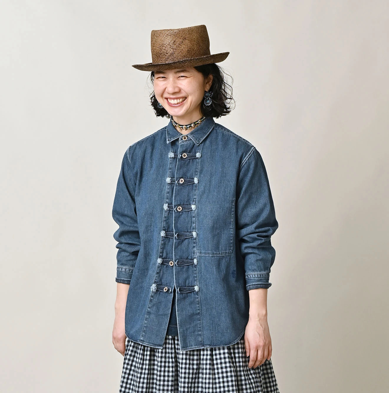 45R(フォーティファイブアール) |45プチデニムの9088ノットシャツ（加工）