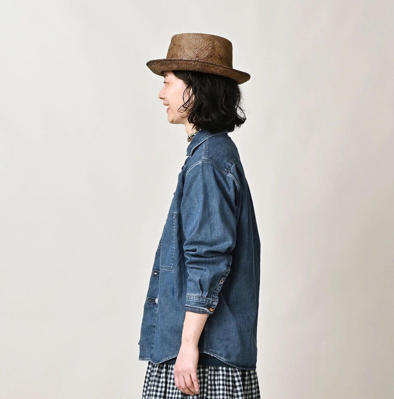 45R(フォーティファイブアール) |45プチデニムの9088ノットシャツ（加工）