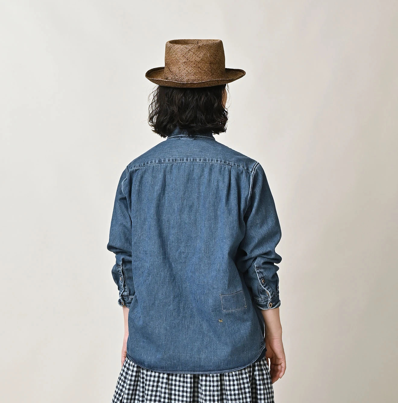 45R(フォーティファイブアール) |45プチデニムの9088ノットシャツ（加工）
