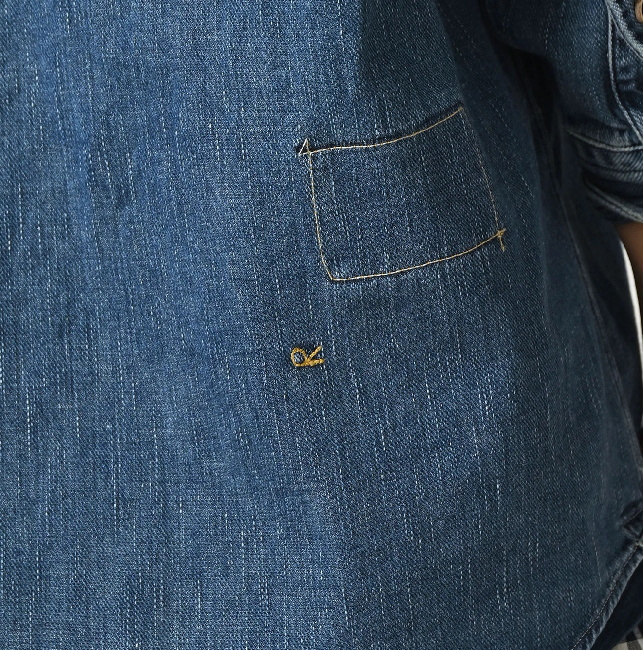 45R(フォーティファイブアール) |45プチデニムの9088ノットシャツ（加工）