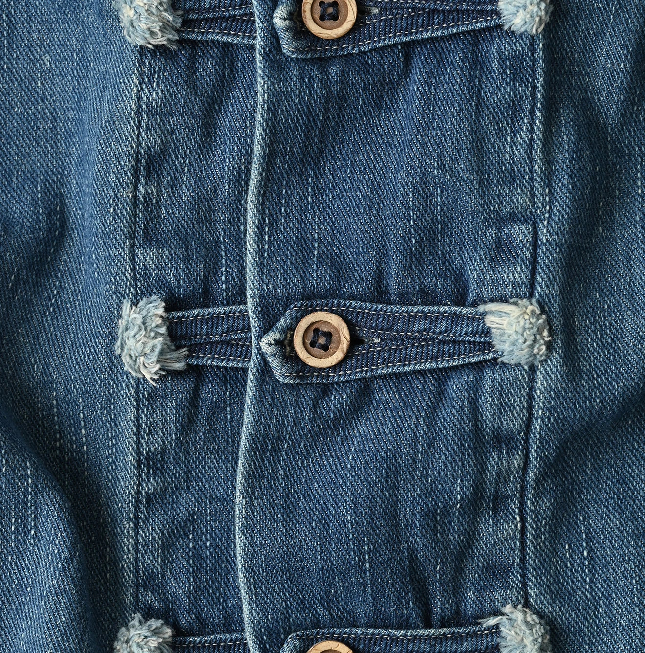 45R(フォーティファイブアール) |45プチデニムの9088ノットシャツ（加工）