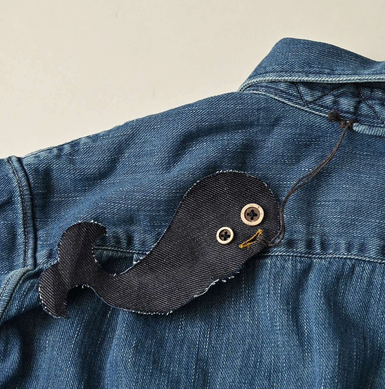 45R(フォーティファイブアール) |45プチデニムの9088ノットシャツ（加工）