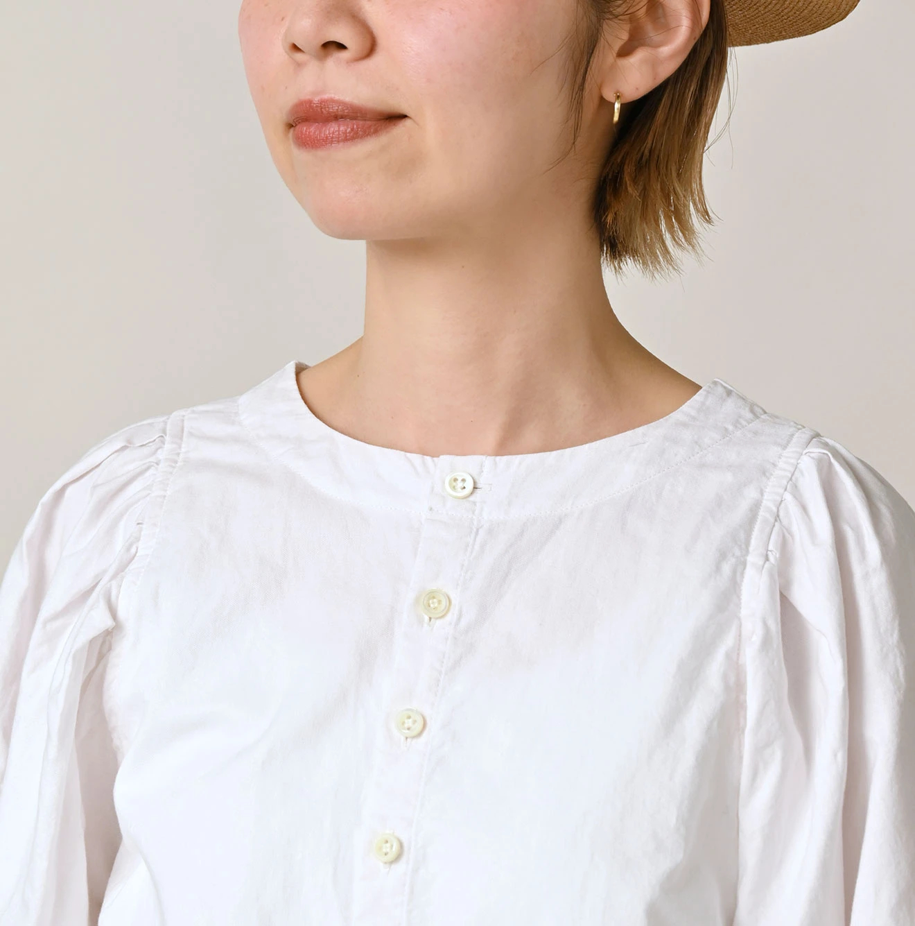 45R(フォーティファイブアール) |504オックスのパフブラウス