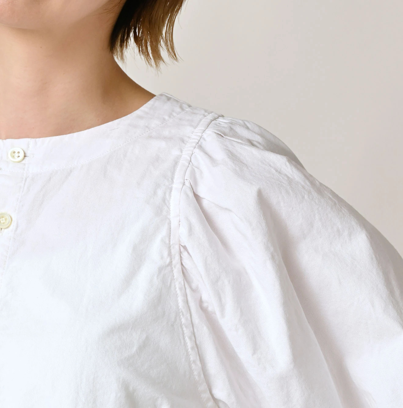 45R(フォーティファイブアール) |504オックスのパフブラウス