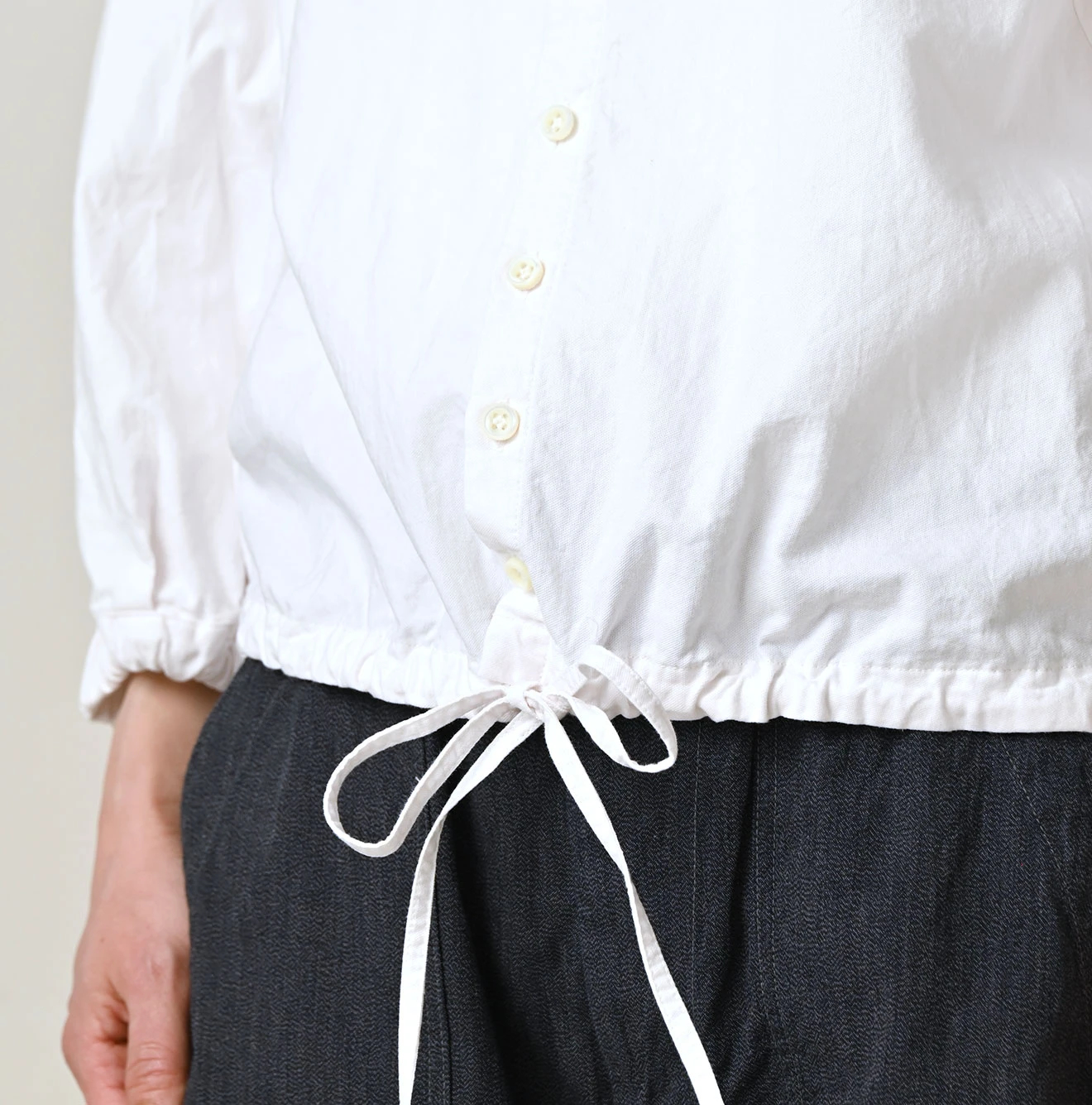 45R(フォーティファイブアール) |504オックスのパフブラウス