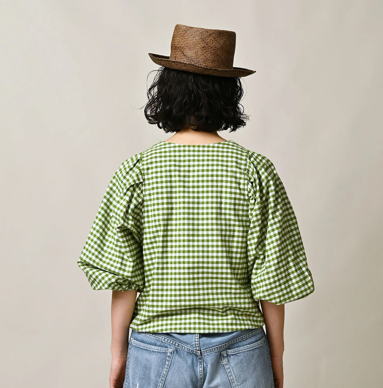 45R(フォーティファイブアール) |504オックスのパフブラウス