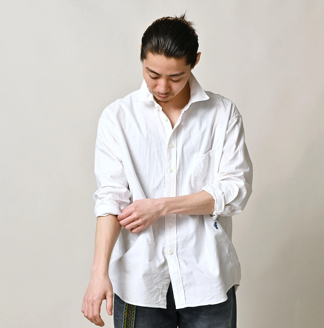 45R(フォーティファイブアール) |504オックスの908オーシャンシャツ