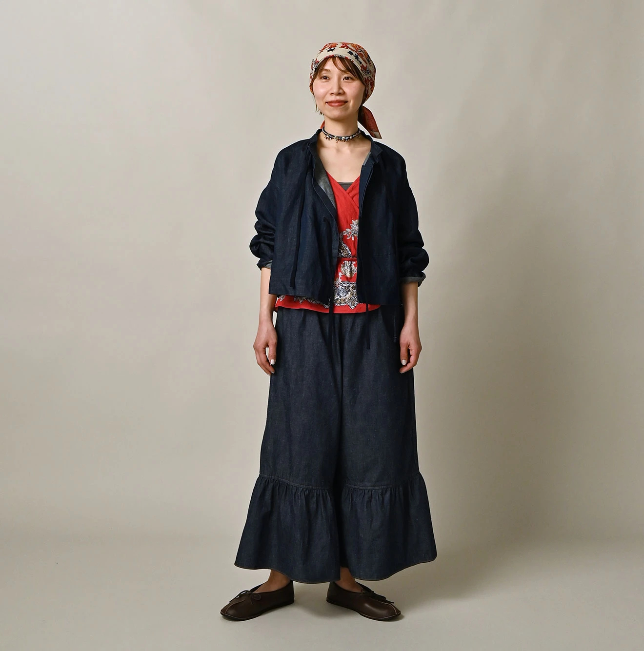 45R(フォーティファイブアール) |ONEONE 宝物のミリタリーボレロ（デニム）