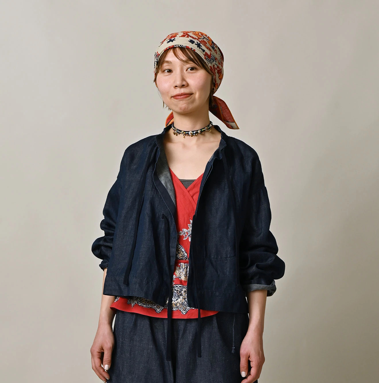 45R(フォーティファイブアール) |ONEONE 宝物のミリタリーボレロ（デニム）