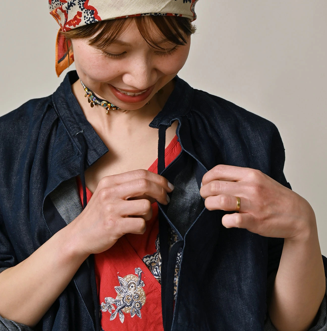 45R(フォーティファイブアール) |ONEONE 宝物のミリタリーボレロ（デニム）