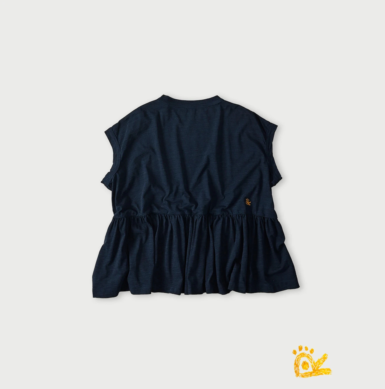 45R(フォーティファイブアール) |ONEONE 宝物の天竺ギャザーMキャミ（インディゴ）