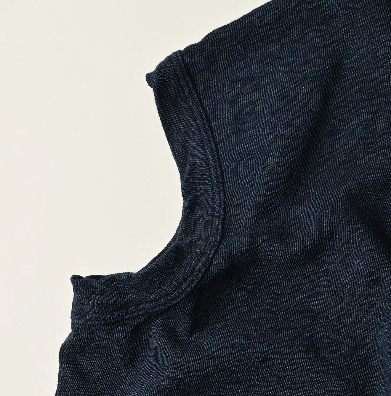 45R(フォーティファイブアール) |ONEONE 宝物の天竺ギャザーMキャミ（インディゴ）