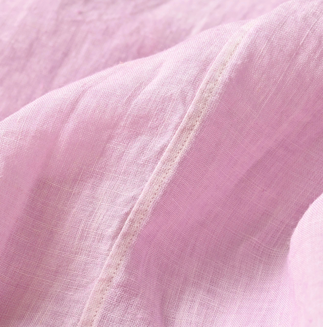 45R(フォーティファイブアール) |インドリネンのタックドレス（45草染）