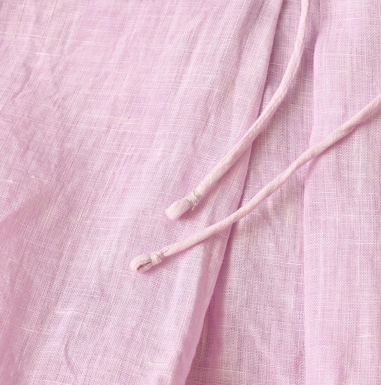 45R(フォーティファイブアール) |インドリネンのタックドレス（45草染）