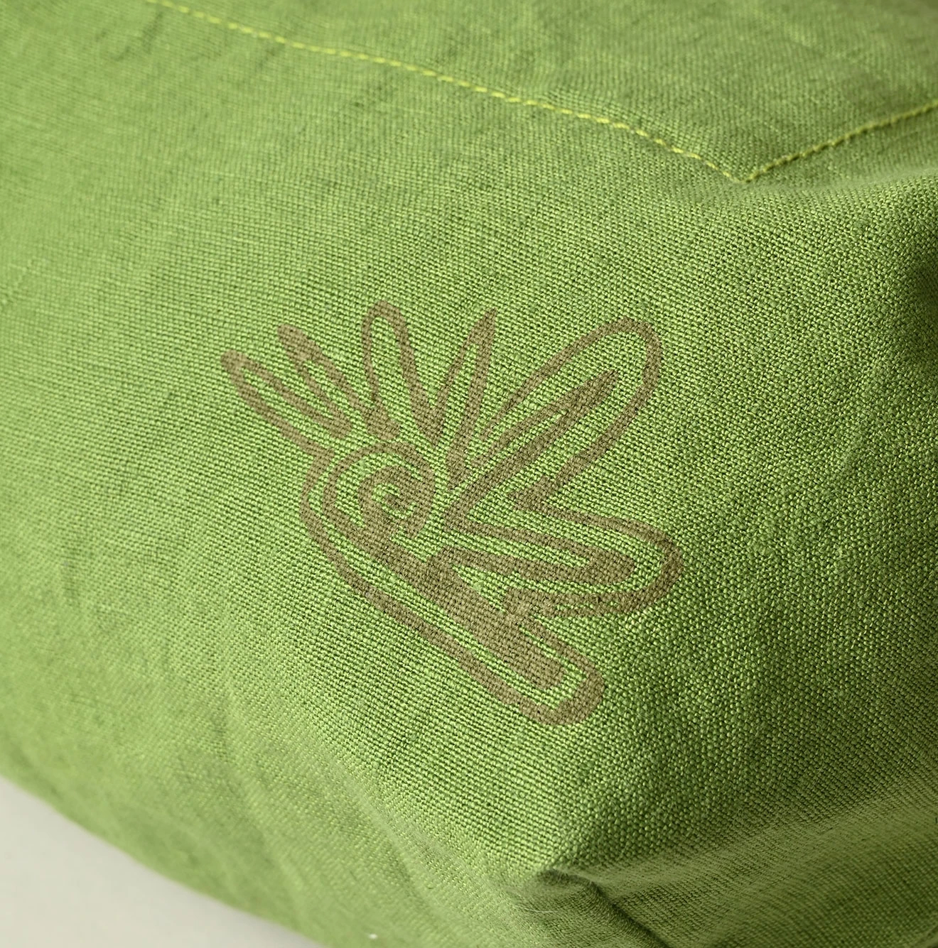 45R(フォーティファイブアール) |インドリネンナスッピー君プリントの45星トート（大）